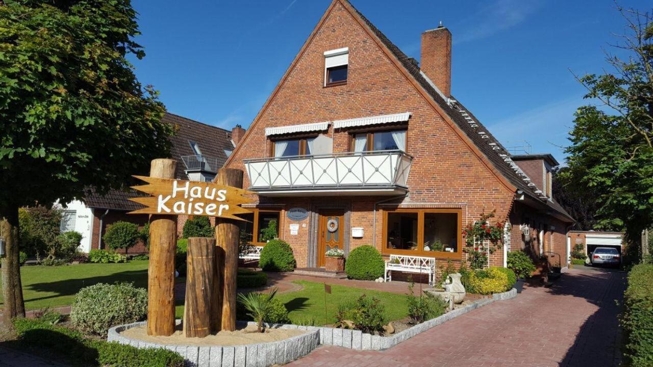 Haus Kaiser Appartement 5 Deichseele 比苏姆 外观 照片